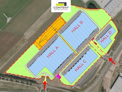 Pronájem novostavby skladu, výrobních prostor 3.500 m², Mošnov - 87081