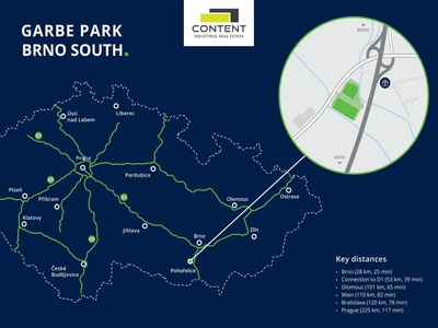 Pronájem novostavby skladu, výrobních prostor 19.825 m², Pohořelice - 87547