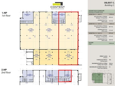 Pronájem multifunkčních industriálních prostor 1098 m², Praha 10 - Malešice - 87600