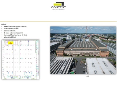 Pronájem skladu, výrobních prostor 1.009 m², Plzeň - Skvrňany - 88012