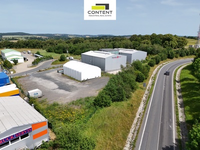 Pronájem zpevněného pozemku o velikosti 2.677 m² na D1, exit 15 - 88691