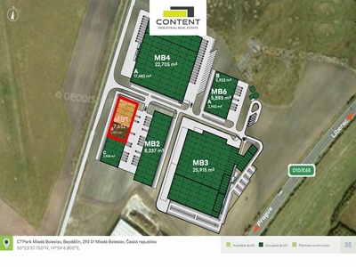 Pronájem skladu, výrobních prostor 4.724 m², Mladá Boleslav, Bezděčín, D10 - 88889