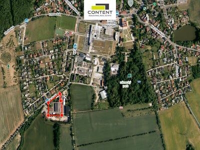 Prodej výrobně skladového areálu 9471 m², Dolní Břežany, Praha - západ, D0 - 89535