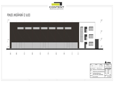 Pronájem novostavby prodejních skladů 1.042 m², Hradec Králové - 90746