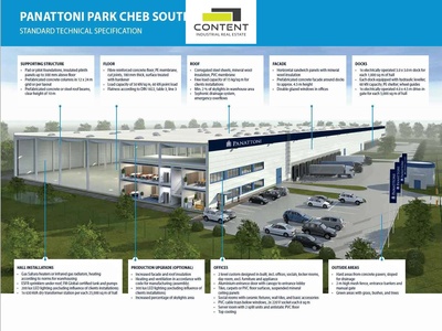 Pronájem skladu nebo výrobních prostor 5.000 m², Cheb, D6 - 91641