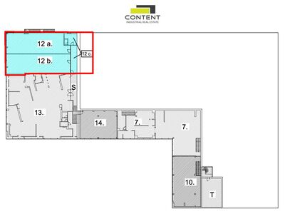 Pronájem skladu, obchodních prostor 268 m², Čestlice, D1 - 92001
