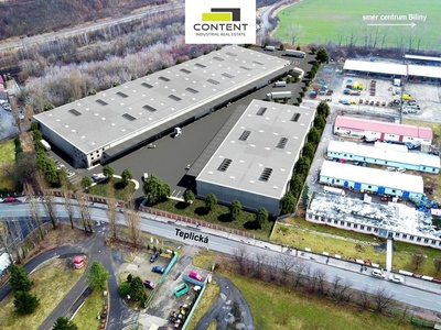 Pronájem novostavby skladu, výrobních prostor 3.000 m², Bílina - 93138