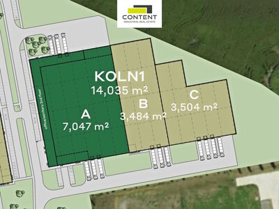 Pronájem novostavby skladu, výrobních prostor 6.988 m², Kolín, D11 - 93671