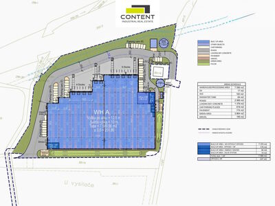 Pronájem skladu, výrobních prostor 3.800 m², Kozomín, D8 - 96120