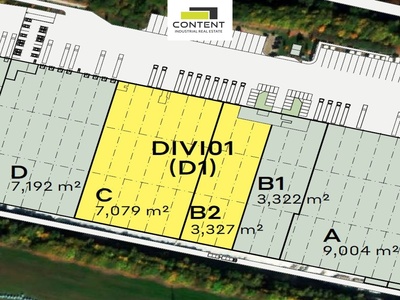Pronájem skladu, výrobních prostor 10.406 m², Divišov, D1 - 98055