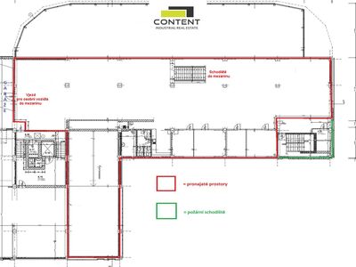 Pronájem showroomu  1100 - 1500 m², Praha Pankrác, 5. května - 98208