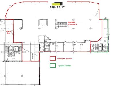 Pronájem showroomu  1100 - 1500 m², Praha Pankrác, 5. května - 98209