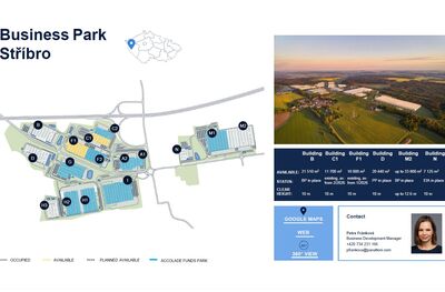 Pronájem skladu, výrobních prostor 11.700 m² Stříbro, D5 - 98133