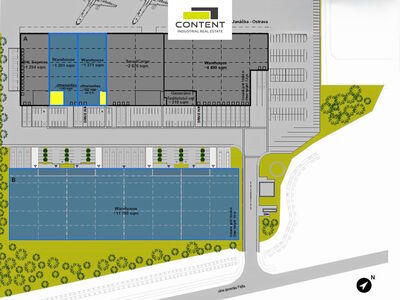 Pronájem skladu, výrobních prostor 2.662 m², Ostrava - Mošnov - 98634