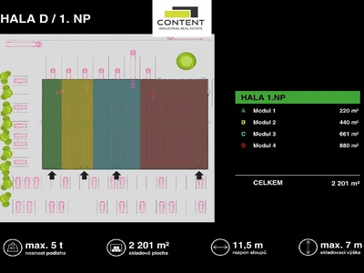 Pronájem skladu, výrobních prostor 980 - 7.200 m², Zlín - 98814