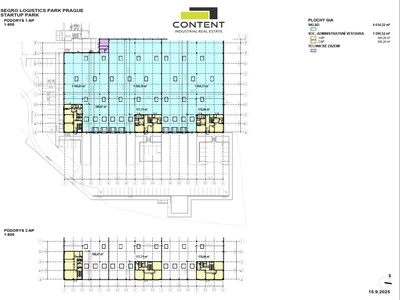 Pronájem skladu, výrobních prostor 1.300 m², Hostivice, D6 - 99134