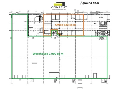 Pronájem skladu, výrobních prostor 2905 m², Praha 5 - Zličín, D5 - 99236
