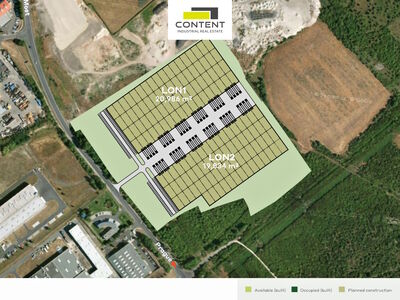 Pronájem skladu, výrobních prostor 5.000 m², Louny, D7 - 100300