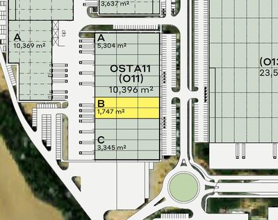 Pronájem skladu, výrobních prostor 1747 m², Ostrava - Hrabová, D56 - 100389