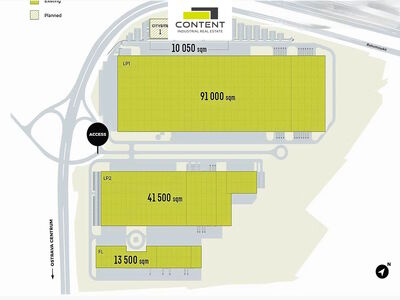 Pronájem skladu, výrobních prostor 2.000 m², Ostrava, D1 - 100894