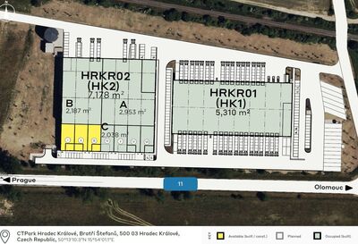 Pronájem skladu, výrobních prostor 576 m², Hradec Králové - 100157