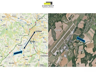 Pronájem novostavby skladu, výrobních prostor 20.000 m², Ostrava - Mošnov - 101845