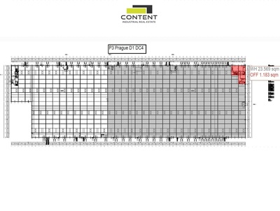 Pronájem skladu, výrobních prostor 23.569 m², Všechromy, D1 - 101613