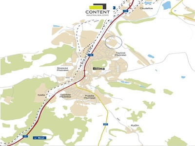 Pronájem novostavby skladu, výrobních prostor 3.000 m², Bílina - 102269