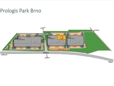 Pronájem skladu, výrobních prostor 5.063 m², Brno, D52 - 102752