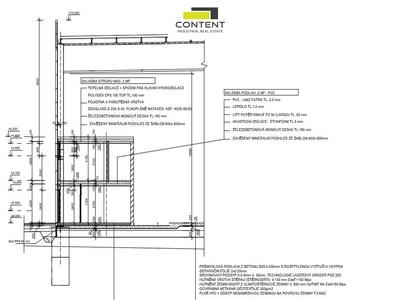 Pronájem skladu, výrobních prostor 2.850 m² Velká Bíteš, D1 EXIT 162 - 102824