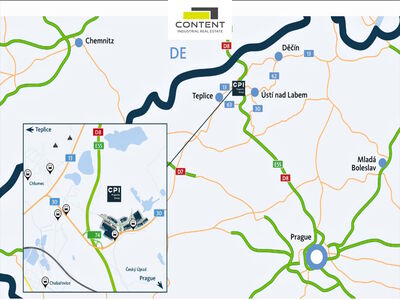 Pronájem skladu, výrobních prostor 6.179 m², Ústí nad Labem - 103303