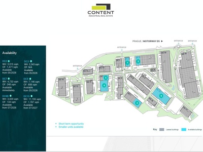 Pronájem skladu, výrobního prostoru 11.155 m², Rudná u Prahy - 104316
