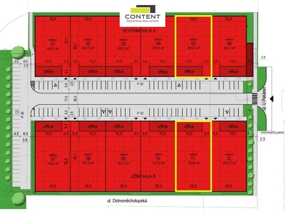 Pronájem novostavby obchod, sklad, výroba 824 m², Praha 10 - Hostivař - 104596