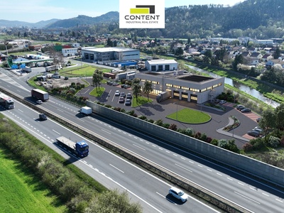 Pronájem novostavby skladu, výrobních prostor 2 556 m², Počaply - Králův Dvůr - 104615