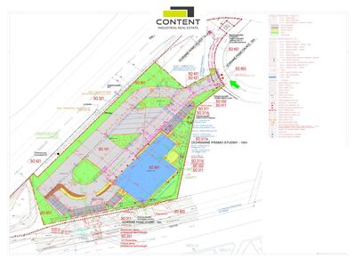 Pronájem novostavby skladu, výrobních prostor 1850 m², Počaply - Králův Dvůr - 104796