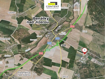 Pronájem skladu, výrobních prostor 22.455 m², Benátky nad Jizerou - 105572
