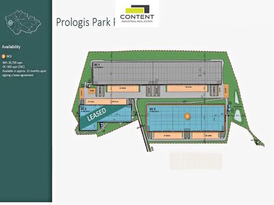 Pronájem novostavby skladových, výrobních prostor 31.600 m², Plzeň - 105704