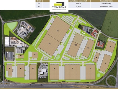 Pronájem skladu, výrobních prostor 8.413 m², Olomouc - 105855