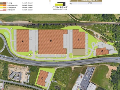 Pronájem skladu, výrobních prostor 2.599 m², Plzeň - 105912