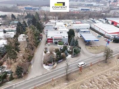 Pronájem komerčního areálu,  kanceláře, showroom, sklad, celkem 830 m², Praha 5 Řeporyje - 106040