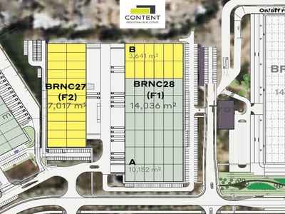 Pronájem kvalitních industriálních prostor  3641 m², Brno - Slatina - 106129