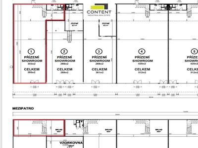 Pronájem obchodně skladových prostor 395 m², Dobřejovice - 106387