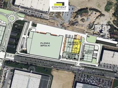 Pronájem skladu, výrobních prostor 2.390 m², Plzeň, Skvrňany, D5 - 106696