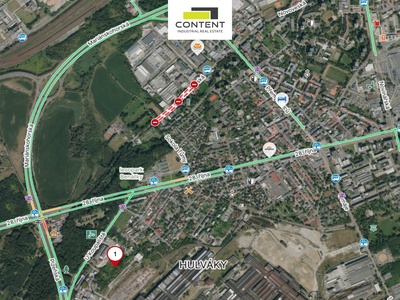 Strategický průmyslový pozemek 18 492 m² s unikátní zastavitelností 90 % – Ostrava, ul. Varšavská - 107106