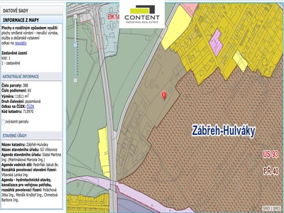 Strategický průmyslový pozemek 18 492 m² s unikátní zastavitelností 90 % – Ostrava, ul. Varšavská - 107108