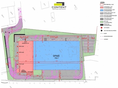Strategický průmyslový pozemek 18 492 m² s unikátní zastavitelností 90 % – Ostrava, ul. Varšavská - 107112