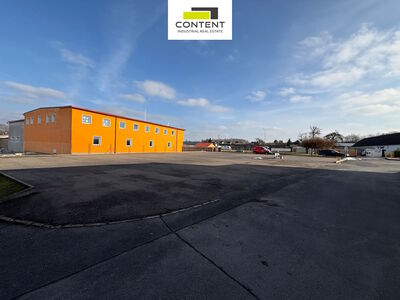 Pronájem skladu , výrobní haly 2010 m² + venkovní plocha 4030 m², Praha východ - Veleň - 107202