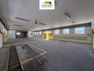 Pronájem skladu , výrobní haly 2010 m² + venkovní plocha 4030 m², Praha východ - Veleň - 107207