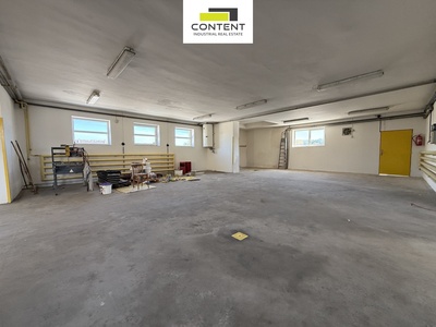 Pronájem skladu , výrobní haly 2010 m² + venkovní plocha 4030 m², Praha východ - Veleň - 107215