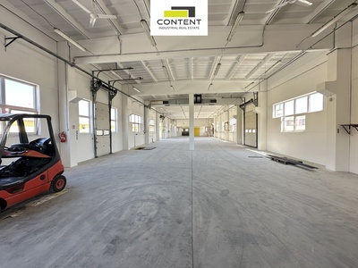 Pronájem skladu , výrobní haly 2041 m² + venkovní plocha 4030 m², Praha východ - Veleň - 107254